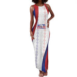Les Grenadiers Afro-Haiti Personalized Tank Maxi Dress Voodoo Veve Papa Legba - African Pride