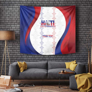 Les Grenadiers Afro-Haiti Personalized Tapestry Voodoo Veve Papa Legba - African Pride