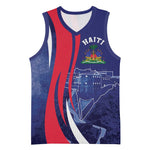 Personalized Haiti Citadelle Laferrière Basketball Jersey Grunge Style - African Pride