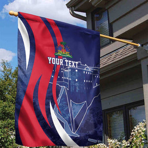 Personalized Haiti Citadelle Laferrière Garden Flag Grunge Style