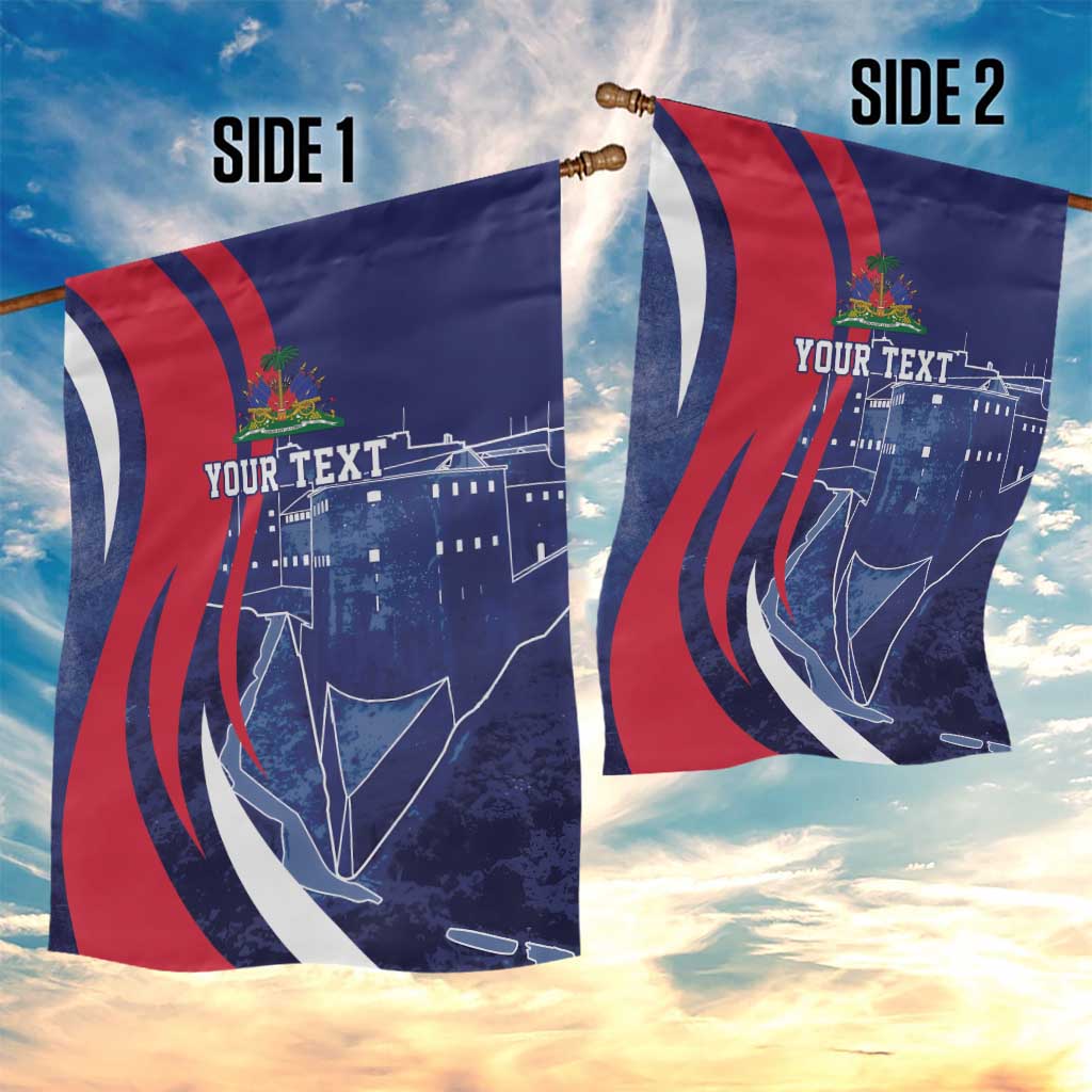 Personalized Haiti Citadelle Laferrière Garden Flag Grunge Style