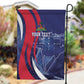 Personalized Haiti Citadelle Laferrière Garden Flag Grunge Style