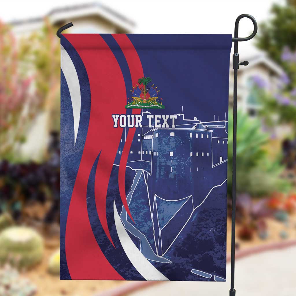 Personalized Haiti Citadelle Laferrière Garden Flag Grunge Style
