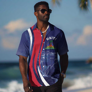 Personalized Haiti Citadelle Laferrière Hawaiian Shirt Grunge Style