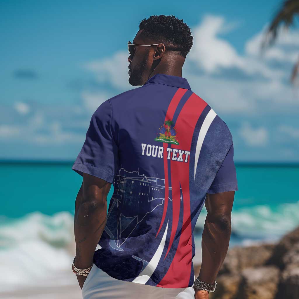 Personalized Haiti Citadelle Laferrière Hawaiian Shirt Grunge Style