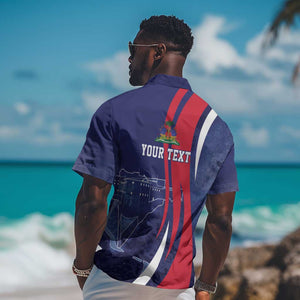 Personalized Haiti Citadelle Laferrière Hawaiian Shirt Grunge Style