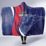 Personalized Haiti Citadelle Laferrière Hooded Blanket Grunge Style