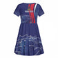 Personalized Haiti Citadelle Laferrière Kid Short Sleeve Dress Grunge Style