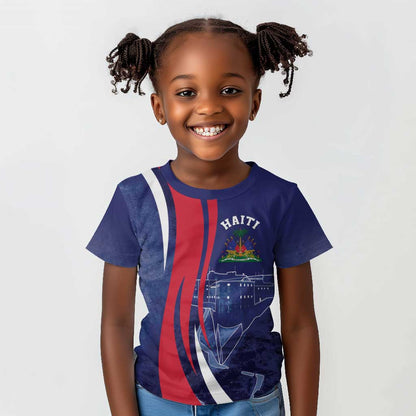 Personalized Haiti Citadelle Laferrière Kid T shirt Grunge Style