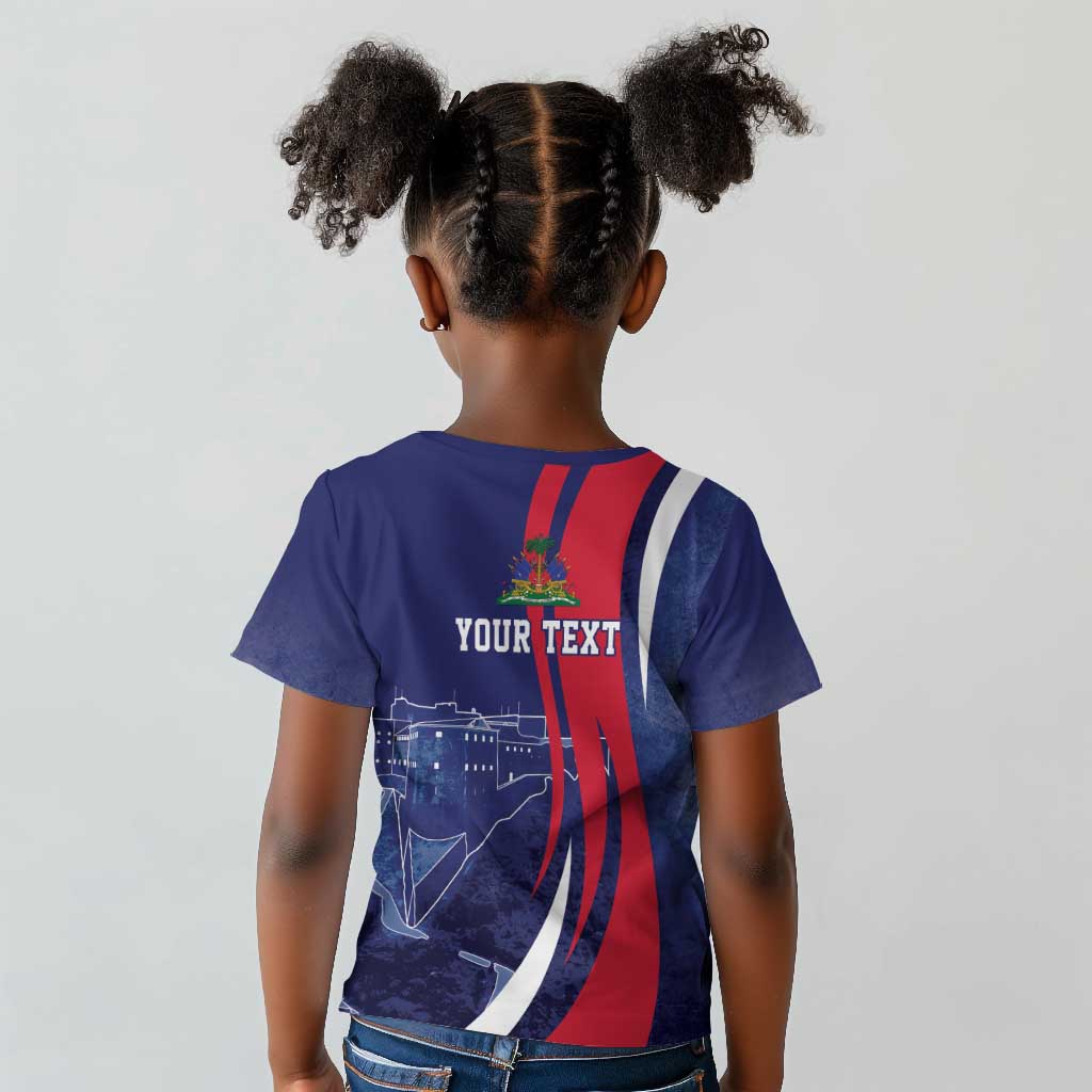 Personalized Haiti Citadelle Laferrière Kid T shirt Grunge Style