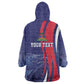 Personalized Haiti Citadelle Laferrière Kid Wearable Blanket Hoodie Grunge Style
