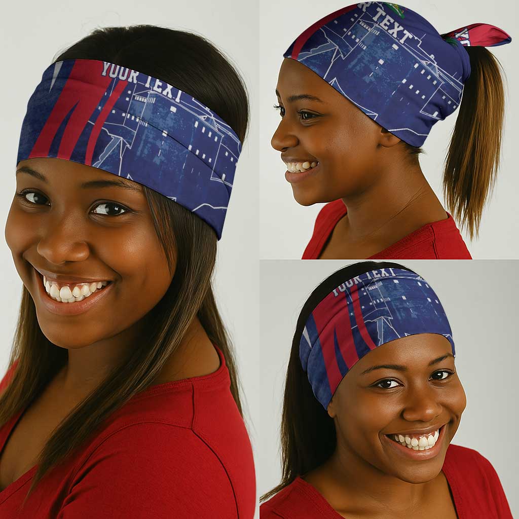 Personalized Haiti Citadelle Laferrière Neck Gaiter Grunge Style LT7