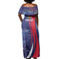 Personalized Haiti Citadelle Laferrière Off Shoulder Maxi Dress Grunge Style