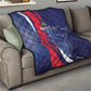 Personalized Haiti Citadelle Laferrière Quilt Grunge Style