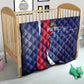 Personalized Haiti Citadelle Laferrière Quilt Grunge Style