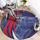 Personalized Haiti Citadelle Laferrière Round Carpet Grunge Style