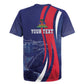 Personalized Haiti Citadelle Laferrière Rugby Jersey Grunge Style