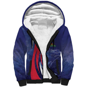 Personalized Haiti Citadelle Laferrière Sherpa Hoodie Grunge Style