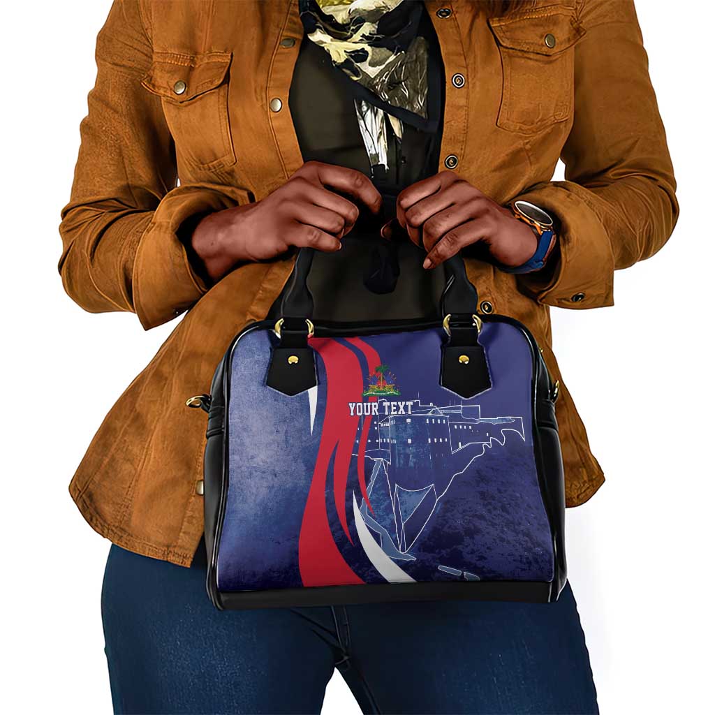 Personalized Haiti Citadelle Laferrière Shoulder Handbag Grunge Style