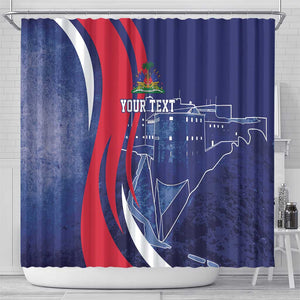 Personalized Haiti Citadelle Laferrière Shower Curtain Grunge Style