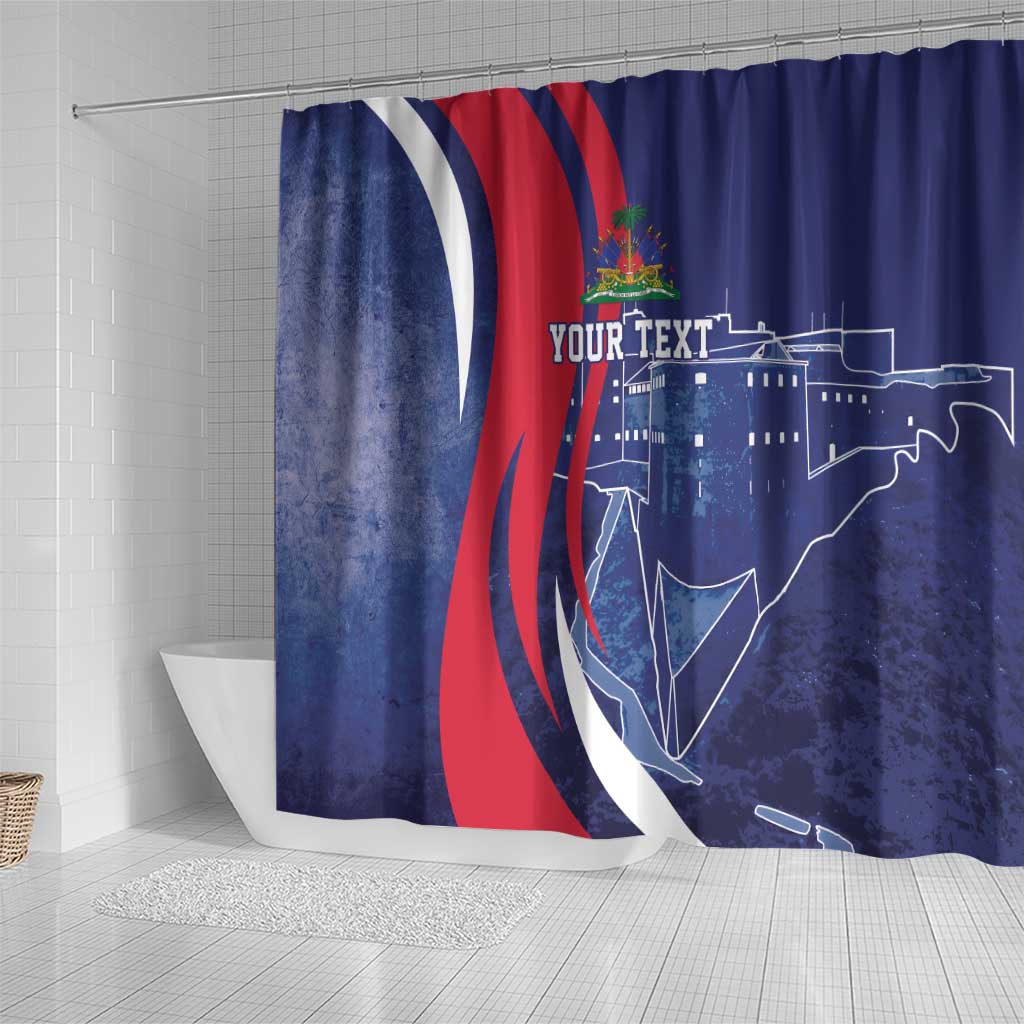 Personalized Haiti Citadelle Laferrière Shower Curtain Grunge Style