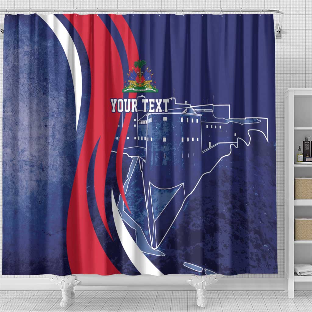 Personalized Haiti Citadelle Laferrière Shower Curtain Grunge Style