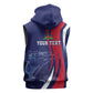 Personalized Haiti Citadelle Laferrière Sleeveless Hoodie Grunge Style - African Pride