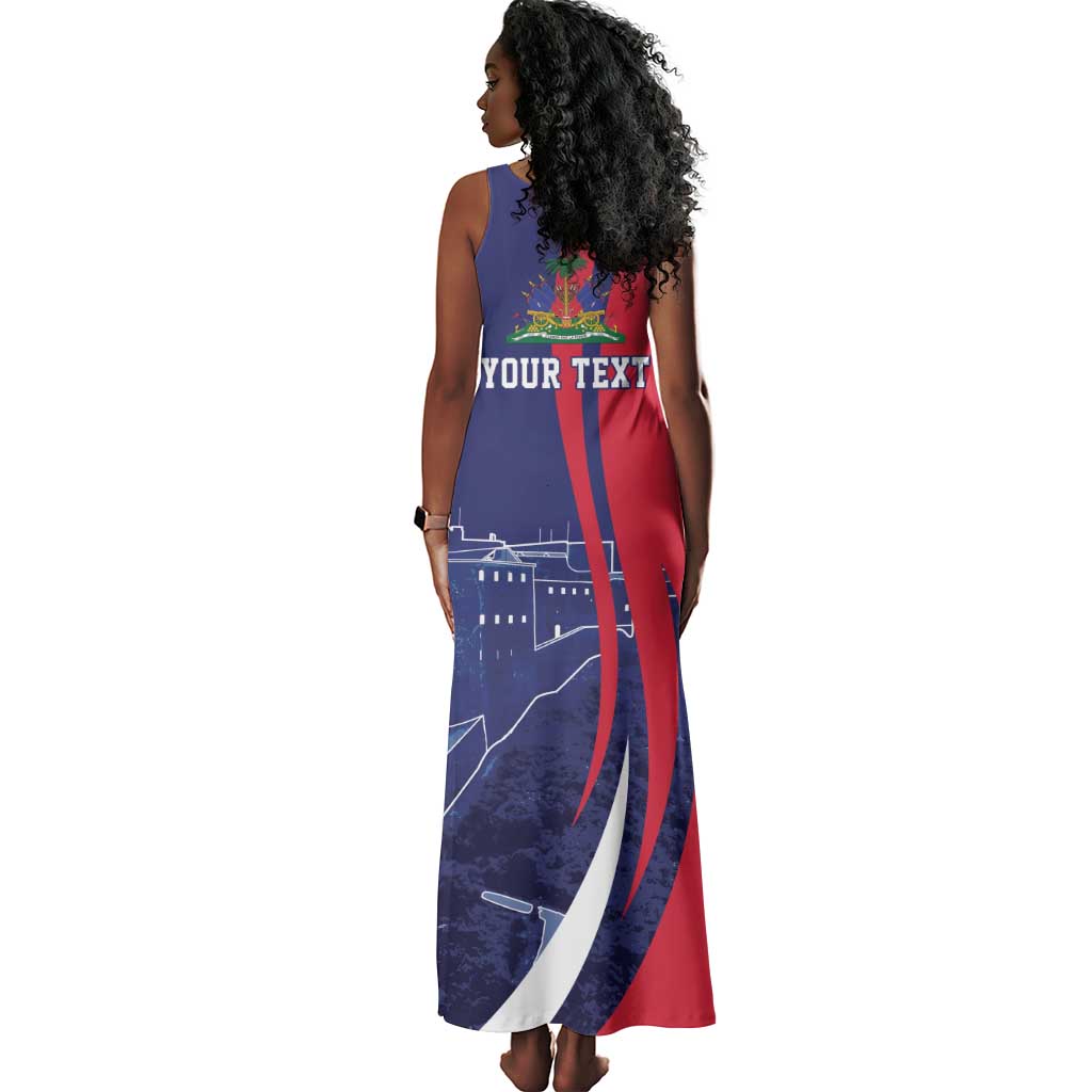 Personalized Haiti Citadelle Laferrière Tank Maxi Dress Grunge Style