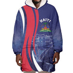 Personalized Haiti Citadelle Laferrière Wearable Blanket Hoodie Grunge Style