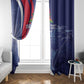 Personalized Haiti Citadelle Laferrière Window Curtain Grunge Style