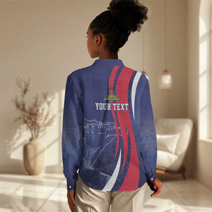 Personalized Haiti Citadelle Laferrière Women Casual Shirt Grunge Style