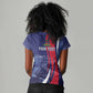 Personalized Haiti Citadelle Laferrière Women V-Neck T-Shirt Grunge Style