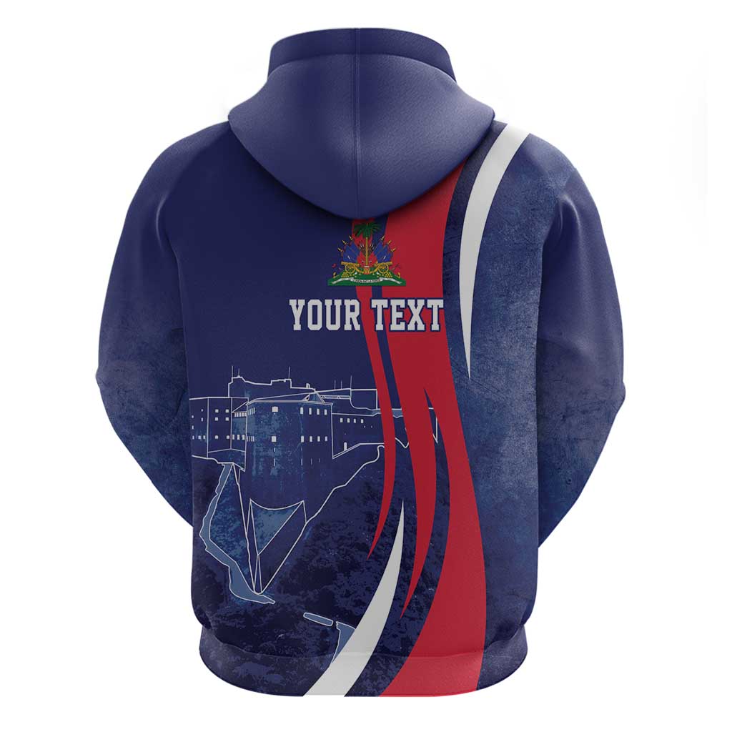Personalized Haiti Citadelle Laferrière Zip Hoodie Grunge Style