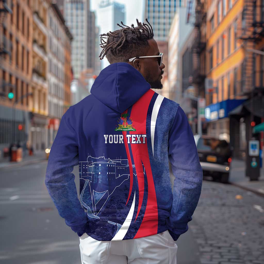 Personalized Haiti Citadelle Laferrière Zip Hoodie Grunge Style