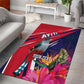 Haiti Personalized Area Rug Hispaniolan Trogon Tropical Vibes