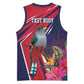 Haiti Personalized Basketball Jersey Hispaniolan Trogon Tropical Vibes - African Pride