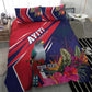 Haiti Personalized Bedding Set Hispaniolan Trogon Tropical Vibes