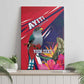Haiti Personalized Canvas Wall Art Hispaniolan Trogon Tropical Vibes