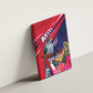Haiti Personalized Canvas Wall Art Hispaniolan Trogon Tropical Vibes
