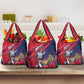 Haiti Personalized Grocery Bag Hispaniolan Trogon Tropical Vibes
