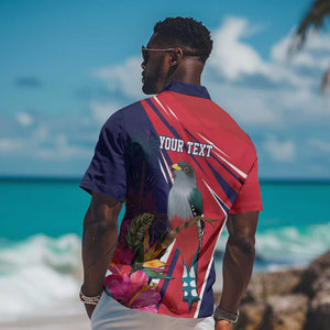 Haiti Personalized Hawaiian Shirt Hispaniolan Trogon Tropical Vibes