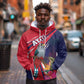 Haiti Personalized Hoodie Hispaniolan Trogon Tropical Vibes