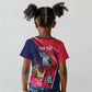 Haiti Personalized Kid T shirt Hispaniolan Trogon Tropical Vibes