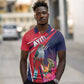 Haiti Personalized Polo Shirt Hispaniolan Trogon Tropical Vibes