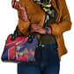 Haiti Personalized Shoulder Handbag Hispaniolan Trogon Tropical Vibes
