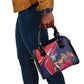 Haiti Personalized Shoulder Handbag Hispaniolan Trogon Tropical Vibes