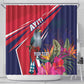 Haiti Personalized Shower Curtain Hispaniolan Trogon Tropical Vibes