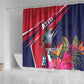Haiti Personalized Shower Curtain Hispaniolan Trogon Tropical Vibes