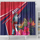 Haiti Personalized Shower Curtain Hispaniolan Trogon Tropical Vibes
