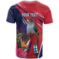 Haiti Personalized T shirt Hispaniolan Trogon Tropical Vibes